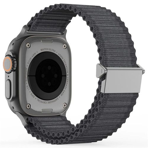 Dux Ducis YC nylon Apple Watch 38/40/41/42mm szíj, szürke