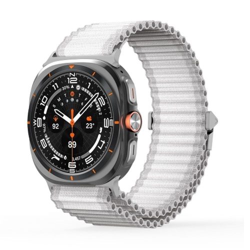 Dux Ducis YC nylon Samsung Galaxy Watch 47mm szíj, fehér