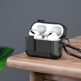 Dux Ducis Pecc Armor AirPods Pro 2 tok, fekete