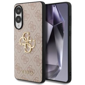   Guess Big 4G Logo Classic Logo Samsung Galaxy S25 Edge kemény hátlap tok, rózsaszín