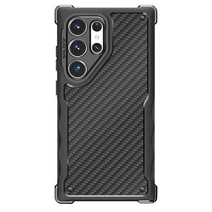 Samsung Galaxy S24 Ultra SHLDAir Rugged Cover gyári ütésálló hátlap tok, fekete