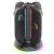 iPega SW2052 Nintendo Switch 2 JoyCon töltő állvány RGB világítással, fekete