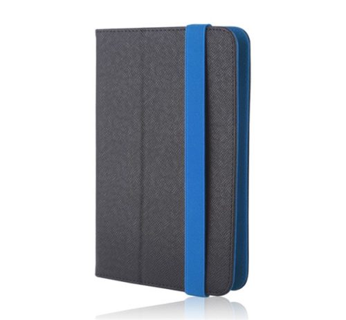 GreenGo univerzális tablet tok 7-8 colos, fekete-kék