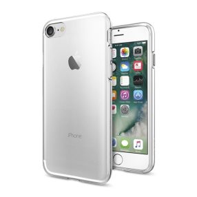  Spigen Liquid Crystal Apple iPhone SE 2022 / 2020 / 8 / 7 tok, Crystal Clear, átlátszó