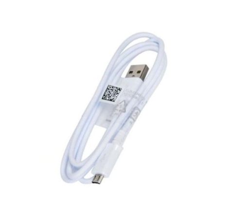 Samsung ECBDU4AWE kompatibilis microUSB adatkábel, fehér, gyári ECO csomagolásban