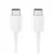 Samsung EP-DA705BWE USB-C / USB-C töltő- és adatkábel 1m , fehér, ECO csomagolásban