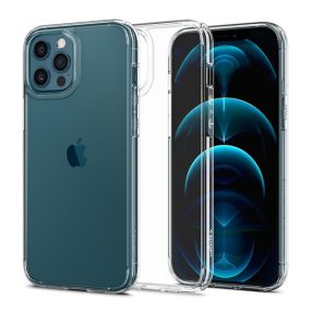   Spigen Ultra Hybrid Apple iPhone 12 / 12 Pro tok, Crystal Clear, átlátszó