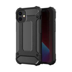 Forcell Armor hátlap tok Apple iPhone 12/12 pro, fekete