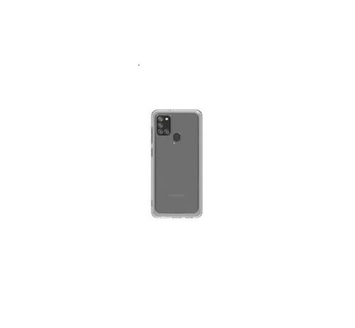 Samsung A217 Galaxy A21S Clear Cover, gyári hátlap tok, átlátszó