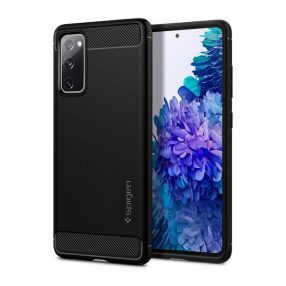   Spigen Rugged Armor Samsung Galaxy S20 FE tok, Matte Black, fekete
