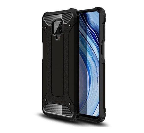 Forcell Armor hátlap tok Xiaomi Redmi Note 9S/9 Pro, fekete