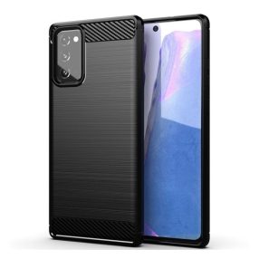   Forcell Carbon hátlap tok Samsung N980 Galaxy Note 20, fekete