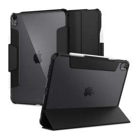   Spigen Ultra Hybrid Apple iPad Air 4 (2020) / Ipad Air 11" (2024) oldalra nyíló tok, fekete