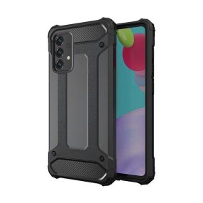   Forcell Armor hátlavédő tok, Samsung Galaxy A52/A52s, fekete