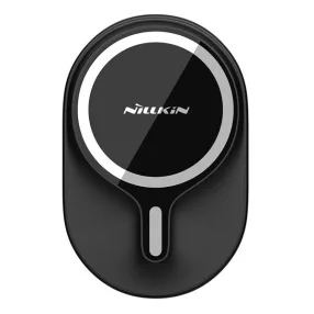   Nillkin MagRoad mágneses autós tartó, szellőzőrácsba Magsafe wireless gyorstöltő, fekete, 10W