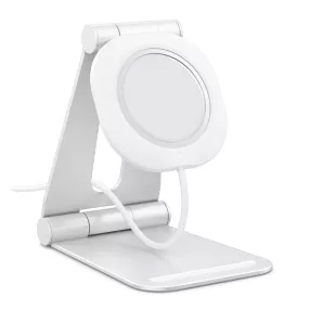 Spigen MagFit MagSafe töltőpad tartó állvány, fehér