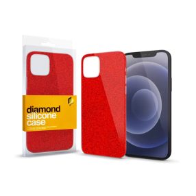   Xprotector Diamond szilikon hátlap tok, Apple iPhone 13 Pro Max, piros