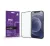 Apple iPhone 17E / 16E / 14 / 13 / 13 ProXprotector Nano Glass kijelzővédő fólia fekete kerettel