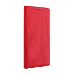 Magnet Apple iPhone 13 mágneses flip tok, piros