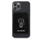 Karl Lagerfeld Magsafe Power bank / külső akkumulátor, 3000mAh Li-ion, fekete