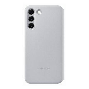   Samsung Galaxy S22+ LED View Cover, gyári flip tok, szürke, EF-NS906PJ