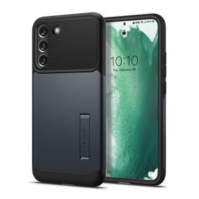   Spigen Slim Armor Samsung Galaxy S22+ tok, Metal Slate, sötétkék