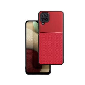Forcell Noble hátlap tok, Samsung Galaxy A12, piros