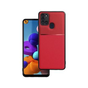 Forcell Noble hátlap tok, Samsung Galaxy A21s, piros
