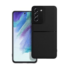 Forcell Noble hátlap tok, Samsung Galaxy S21 FE, fekete