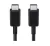 Samsung EP-DX510JB USB-C / USB-C töltő- és adatkábel, 1.8m, 5A, fekete