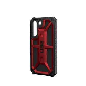 UAG Monarch Samsung Galaxy S22 hátlap tok, Crimson Red