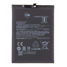   Xiaomi BN52 (Redmi Note 9 Pro) kompatibilis akkumulátor 5020mAh Li-ion, OEM jellegű, Grade S