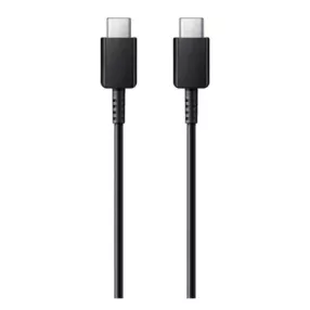   Samsung EP-DN975BBE kompatibilis USB-C / USB-C töltő- és adatkábel, 1m, 5A, fekete, Eco csomagolás