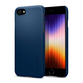   Spigen Thin Fit Apple iPhone SE 2022/2020/8/7 Black tok, kék