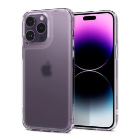   Spigen Quartz Hybrid Apple iPhone 14 Pro Max tok, Matte Clear, matt-átlátszó