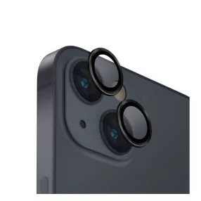   Uniq Optix Apple iPhone 14/14 Plus tempered glass kamera védő üvegfólia, fekete