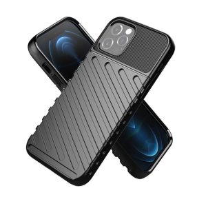 Forcell Thunder hátlap tok Apple iPhone 13 Pro Max, fekete