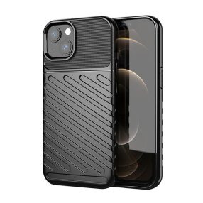 Forcell Thunder hátlap tok Apple iPhone 14 Plus, fekete