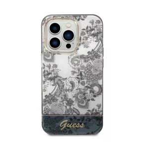   Guess Toile De Jouy Apple iPhone 14 Pro Max hátlap tok, szürke