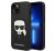 Karl Lagerfeld Head Saffiano bőr hátlap tok Apple iPhone 14 Plus, fekete