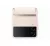 Samsung Galaxy Z Flip4 Flap Leather Cover gyári bőr tok, barack, EF-VF721LP