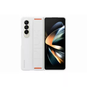   Samsung Galaxy Z Fold4 Silicone Grip, gyári szilikon tok, fehér, EF-GF936TW