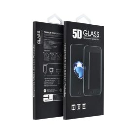   Xiaomi 12/12X/12S, 5D Full Glue hajlított tempered glass kijelzővédő üvegfólia, fekete