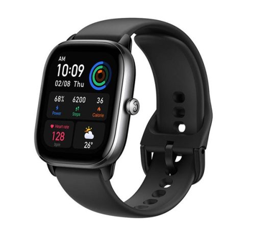 Amazfit GTS 4 Mini okosóra, éjfekete