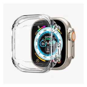   Spigen Ultra Hybrid Apple Watch UItra 2 / 1 49mm tok, Crystal Clear, átlátszó
