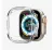 Spigen Ultra Hybrid Apple Watch UItra 2 / 1 49mm tok, Crystal Clear, átlátszó