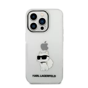   Karl Lagerfeld IML Choupette NFT hátlap tok Apple iPhone 14 Pro Max, átlátszó