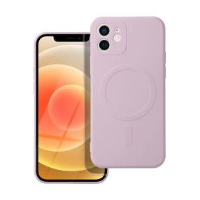 Magsafe szilikon tok Apple iPhone 12 Mini, rózsaszín