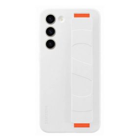   Samsung Galaxy S23+ Silicone Grip, gyári szilikon tok, fehér, EF-GS916TW