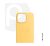 Phoner Apple iPhone 11 Pro Max szilikon tok, sárga